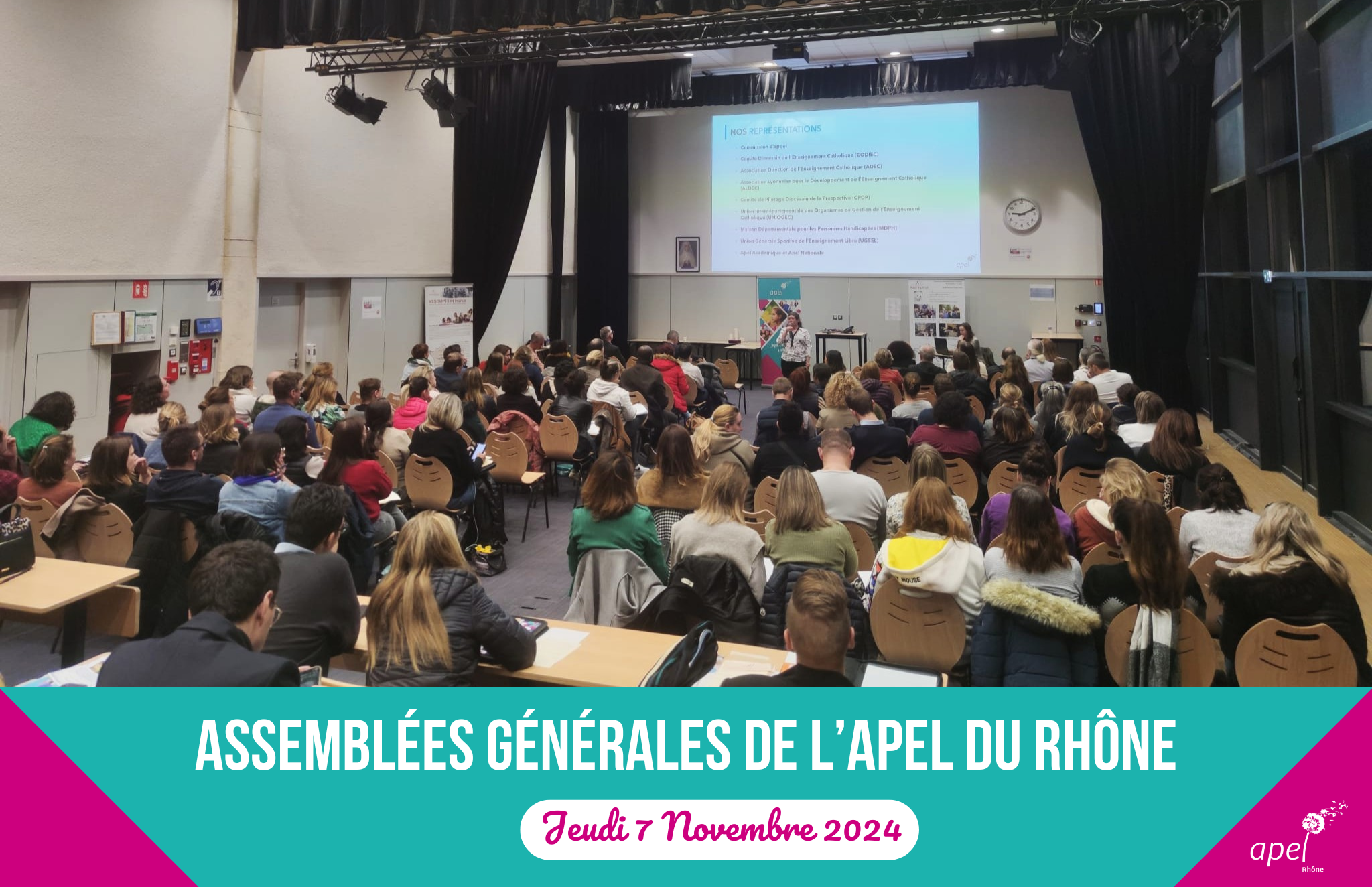 Lire la suite à propos de l’article Apel du Rhône – Assemblée Générale 2024 : votes et élections