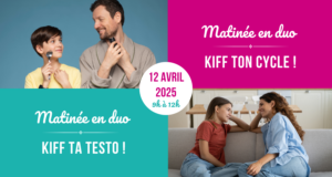 Lire la suite à propos de l’article Matinée KIFF TON CYCLE & KIFF TA TESTO – 12 avril 2025